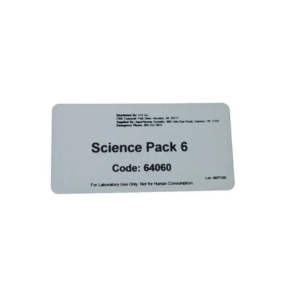 K12 MS Life Science Course Kit Earth Science SC7210‎ Educational Homeschool STEM